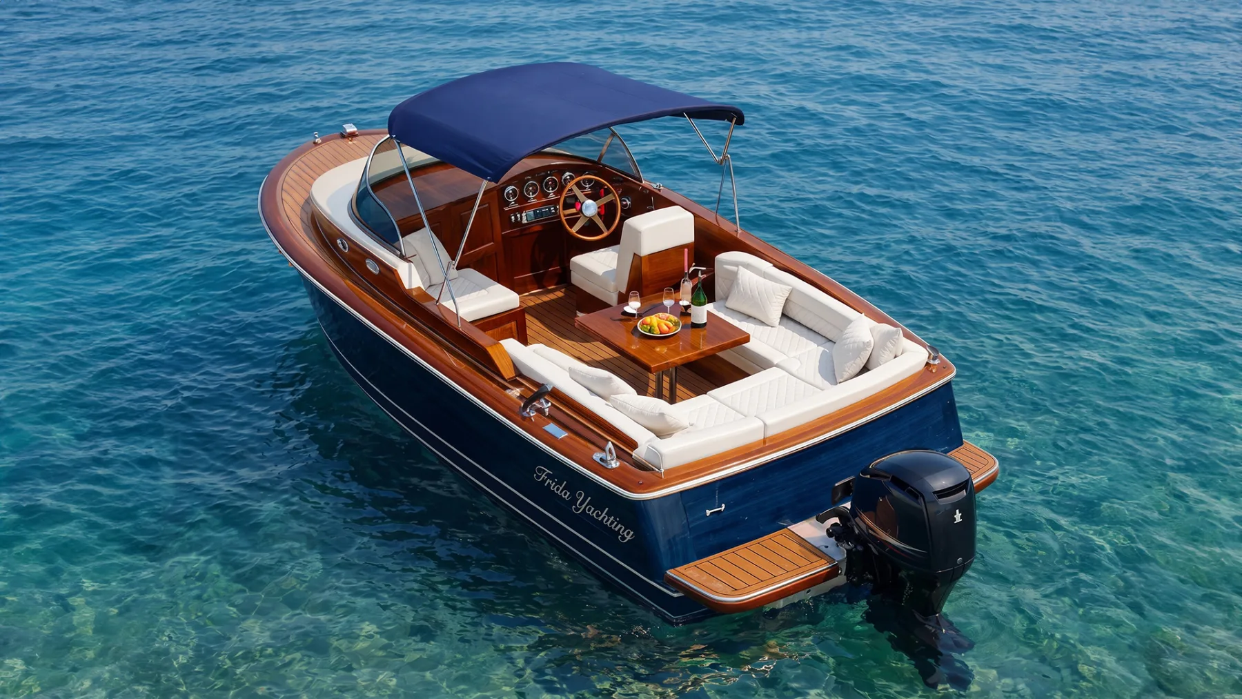 Frida 600, On board